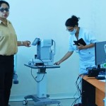 Klinik pemeriksaan mata di RSUD Biak menggunakan alat modern dan pelaporan digitalisasi pasien. ANTARA/Muhsidin-1668484916