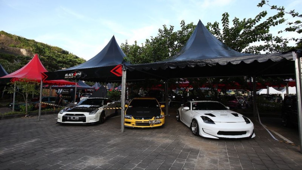 Kontes modifikasi BlackAuto Battle 2022 (ANTARA/HO)