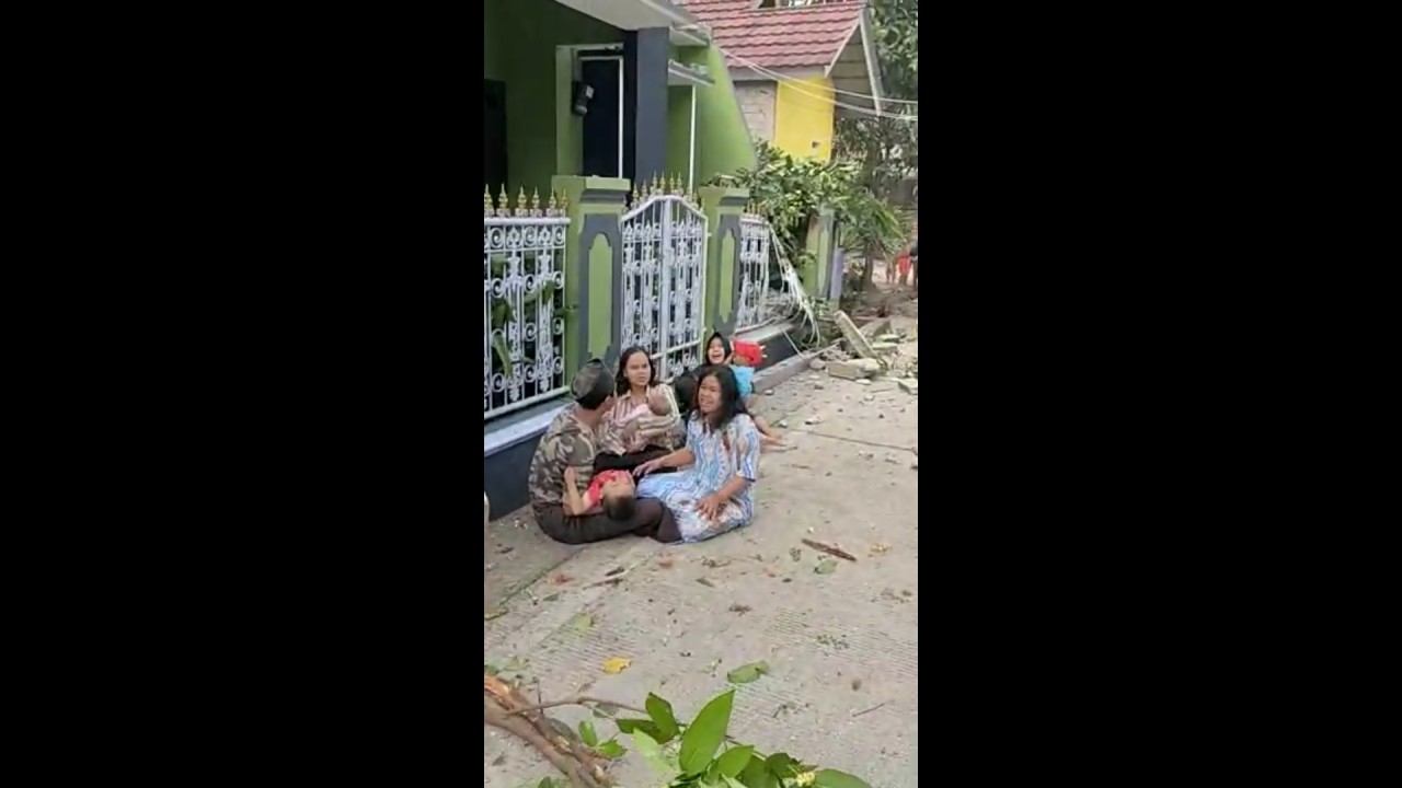 Korban gempa Cianjur.