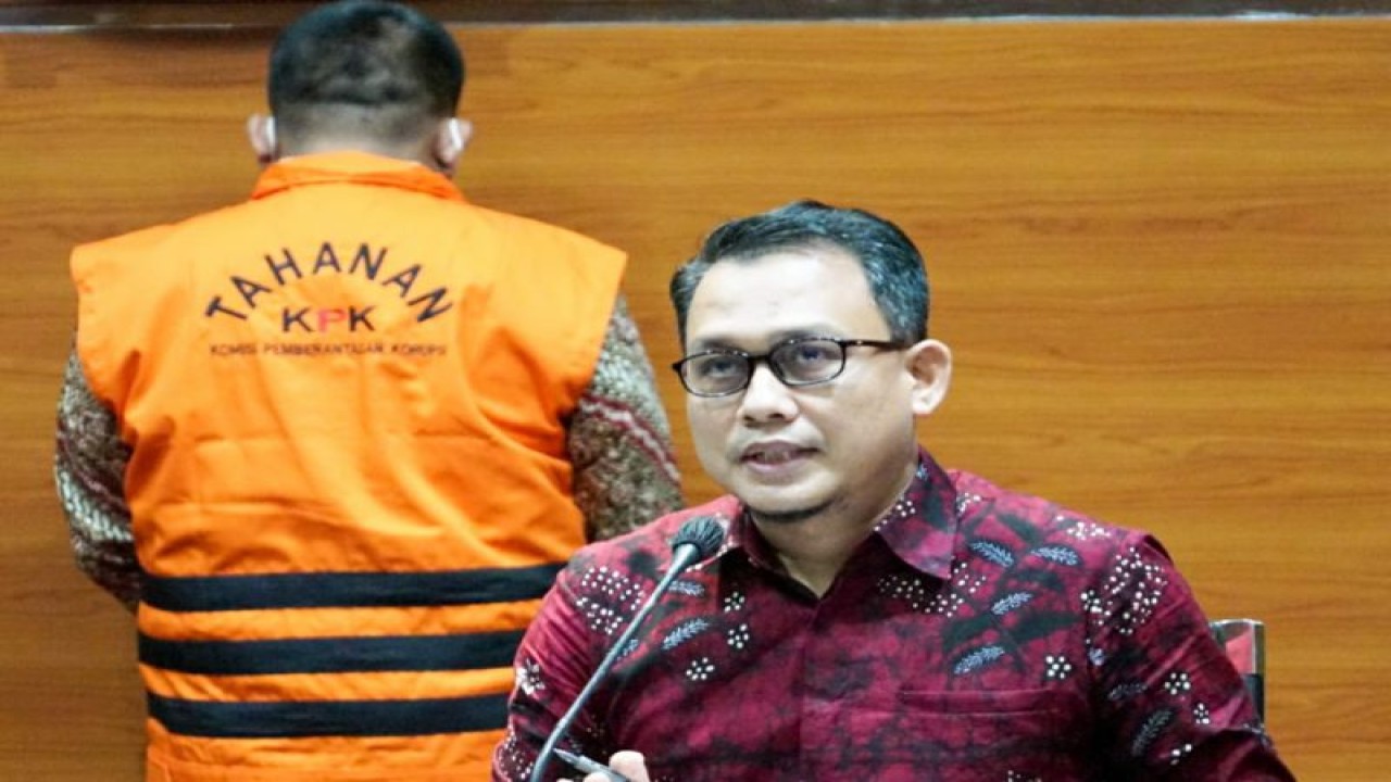 Kepala Bagian Pemberitaan KPK Ali Fikri. ANTARA/HO-Humas KPK