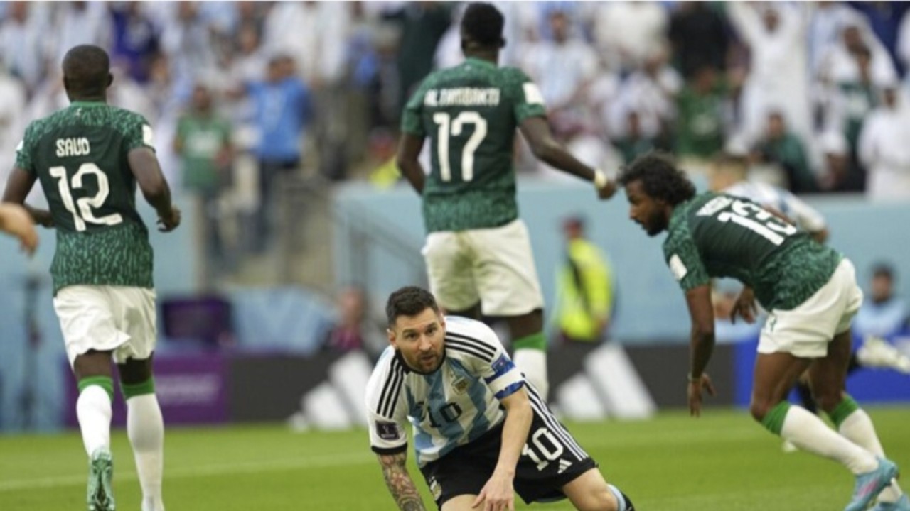 Laga Arab Saudi vs Argentina