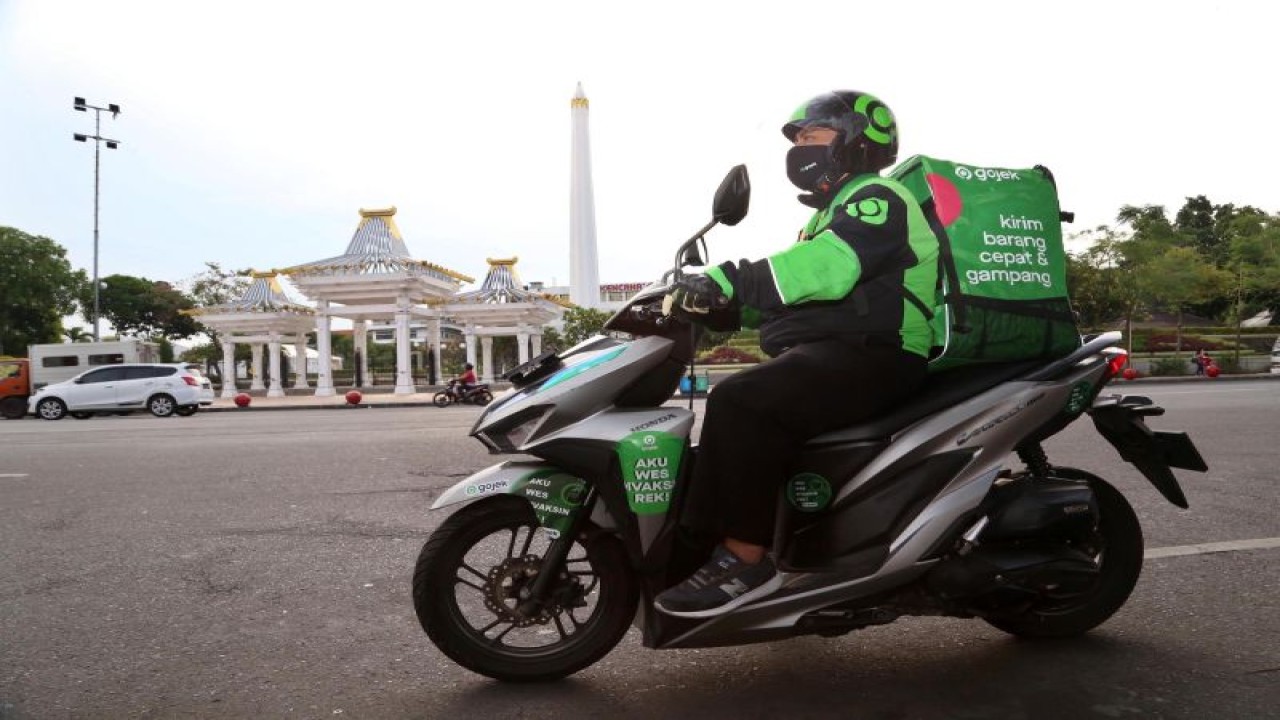 Layanan Gojek. (ANTARA/HO?)