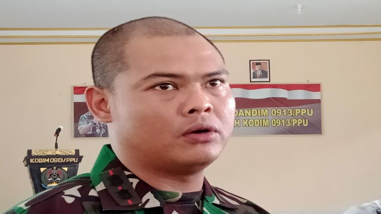 Dandim 0913 Penajam Paser Utara, Letnan Kolonel Infantri Arfan Affandi (ANTARA/Novi Abdi-Bagus Purwa)