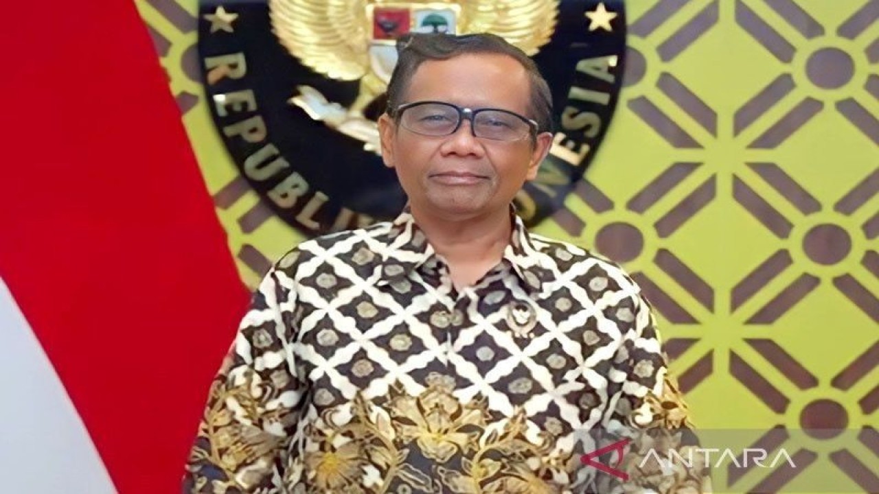 Menteri Koordinator Bidang Politik, Hukum, dan Keamanan (Menko Polhukam) Mahfud MD (ANTARA/Syaiful Hakim)