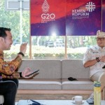 Menteri Pariwisata dan Ekonomi Kreatif Sandiaga Uno saat bertemu Founder-1668667943