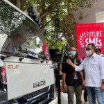Menteri Perhubungan RI Budi Karya Sumadi saat meninjau Pameran Kendaraan Bermotor-1668401067