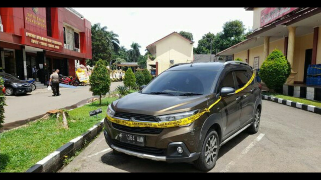 Mobil Siti Aisyah Nasution. (Detikcom)