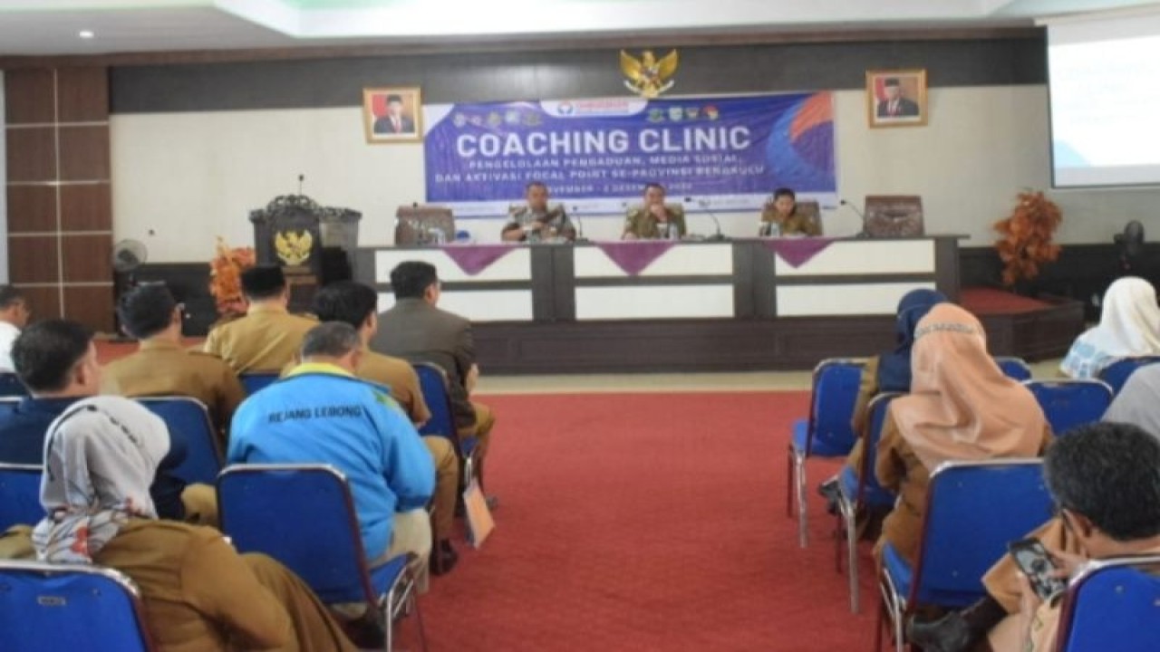 Kegiatan coaching clinic pengaduan pelayanan publik yang dilaksanakan Ombudsman Provinsi Bengkulu di Rejang Lebong, Selasa, (22/11/2022). ANTARA/HO-Diskominfo Rejang Lebong