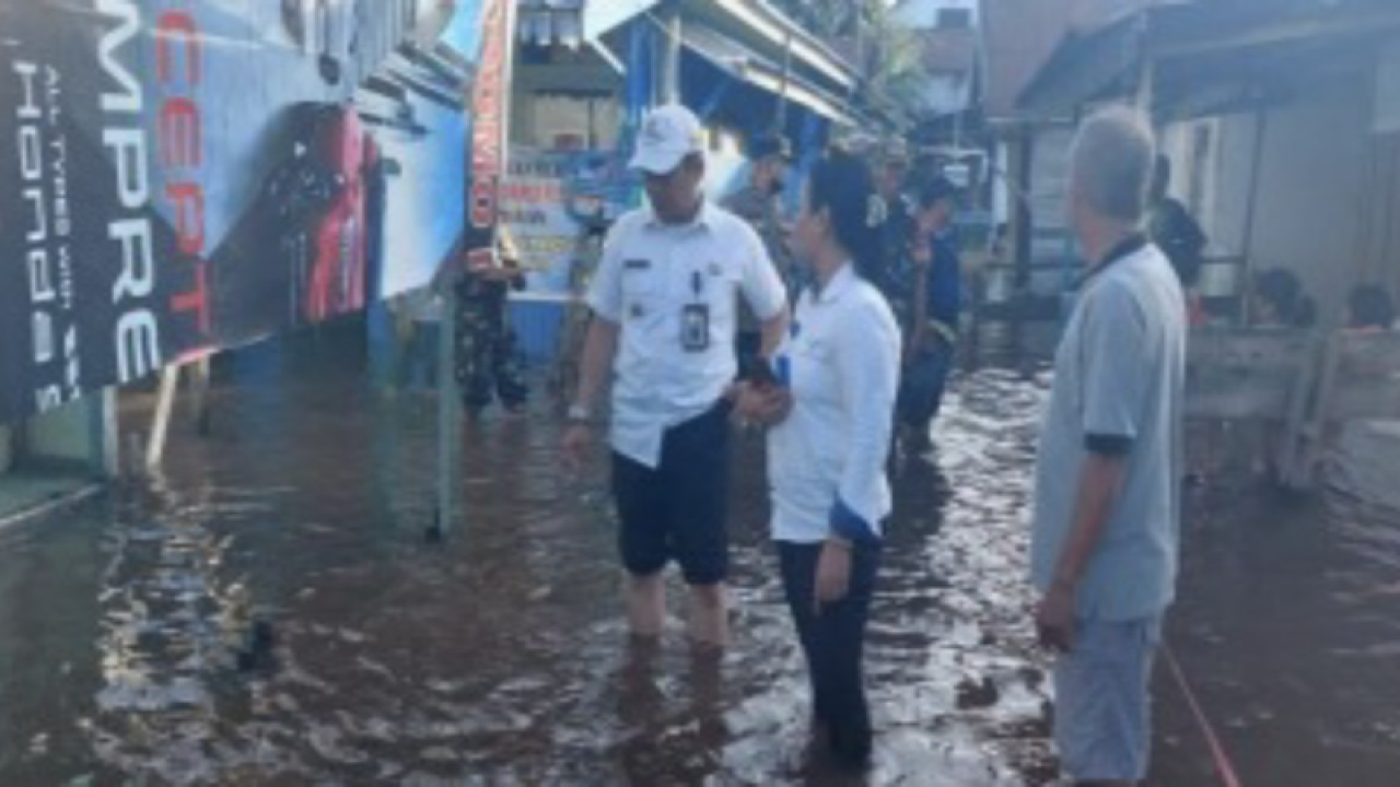 Asesmen wilayah terdampak banjir di Kota Palangkaraya, Kalimantan Tengah, Jumat (18/11/2022). (ANTARA/HO-BNPB)