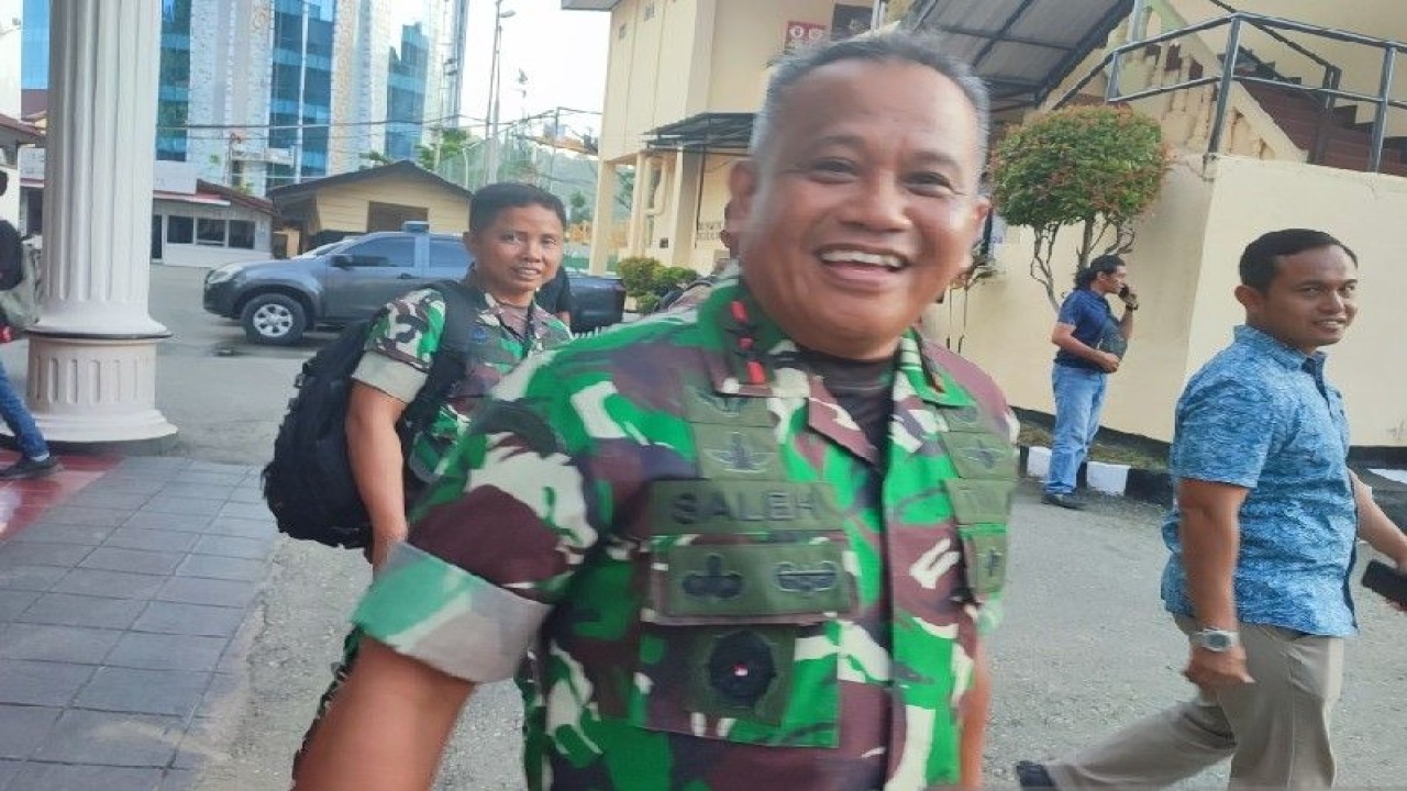 Pangdam XVII/Cenderawasih Mayjen TNI Muhammad Saleh Mustafa. (ANTARA/Evarukdijati)