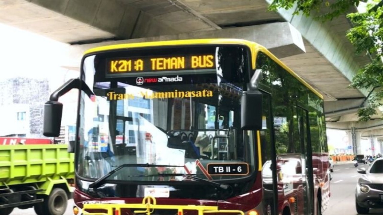 Teman Bus Trans Mamminasata tengah beroperasi di Makassar dan sekitarnya. Pemprov Sulsel sudah menerapkan tarif bagi penumpang alias tidak gratis lagi.ANTARA/HO-Pemprov Sulsel