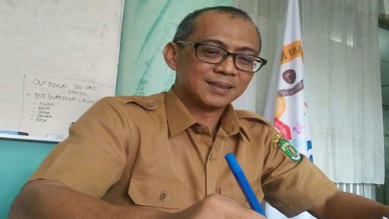 Penggerak Swadaya Masyarakat Ahli Muda DPMPD Provinsi Kaltim Helvin Syahruddin (ANTARA / M Ghofar)