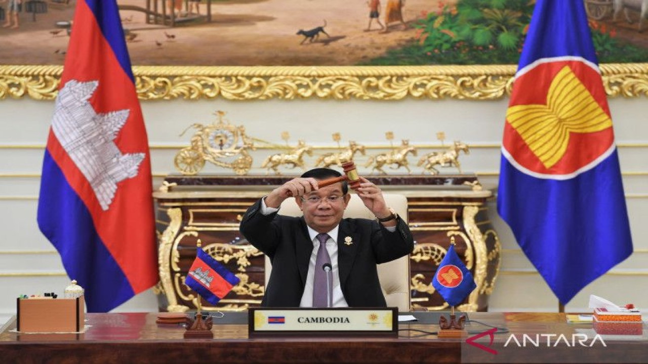 Perdana Menteri (PM) Kamboja Samdech Techo Hun Sen. (ANTARA/ HO-Asean2022.mfaic.gov.kh)
