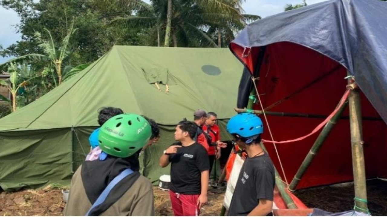 Posko UI Peduli Cianjur. (ANTARA/Humas UI)