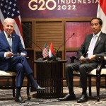 Presiden Joko Widodo (kanan) melakukan pertemuan bilateral dengan Presiden Amerika Serikat Joe Biden-1668478679