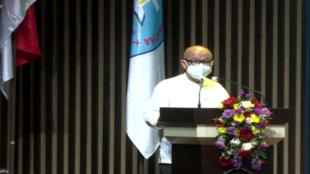 Tangkapan layar Guru Besar dari Fakultas Matematika dan Ilmu Pengetahuan Alam (FMIPA) Institut Teknologi Bandung (ITB) Prof. Dr. Iwan Pranoto (FOTO ANTARA/Rizka Khaerunnisa)