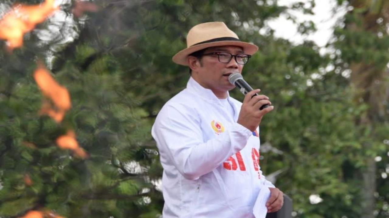 Gubernur Jawa Barat (Jabar) M Ridwan Kamil. (ANTARA/HO-Humas Pemda Jawa Barat)