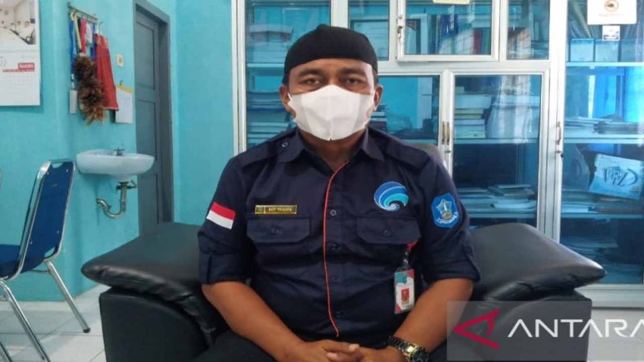 Juru Bicara Satgas COVID-19 Kabupaten Bangka Boy Yandra (ANTARA/Kasmono)