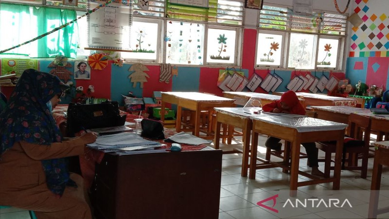 Salah satu sekolah dasar di Kabupaten Mukomuko, Selasa (8/9/2020) ANTARA/Ferri.