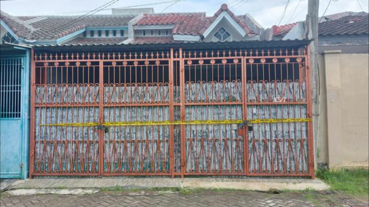 Rumah satu keluarga yang tewas 'mengering'. (Net)