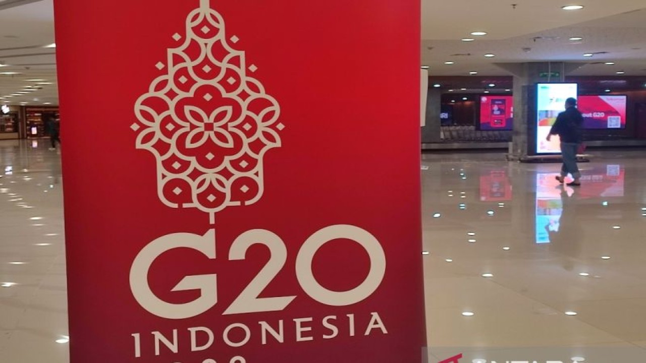 Suasana Bandara Internasional I Gusti Ngurah Rai dalam pelaksanaan KTT G20 di Provinsi Bali. ANTARA/Darwin Fatir.