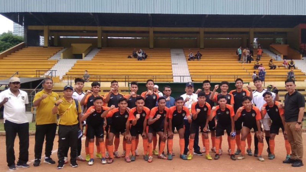 Tim Sepakbola Sumatera Utara (ANTARA/Juraidi)