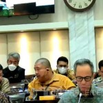 Tangkapan layar Jajaran Direksi OJK dalam rapat kerja bersama Komisi XI DPR RI di Jakarta, Senin (28/11/2022). (ANTARA/Sanya Dinda)-1669624847