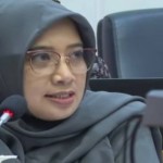 Tangkapan layar Wakil Ketua Komisi IX DPR RI Nihayatul Wafiroh dalam rapat pleno harmonisasi RUU POM-1668591198