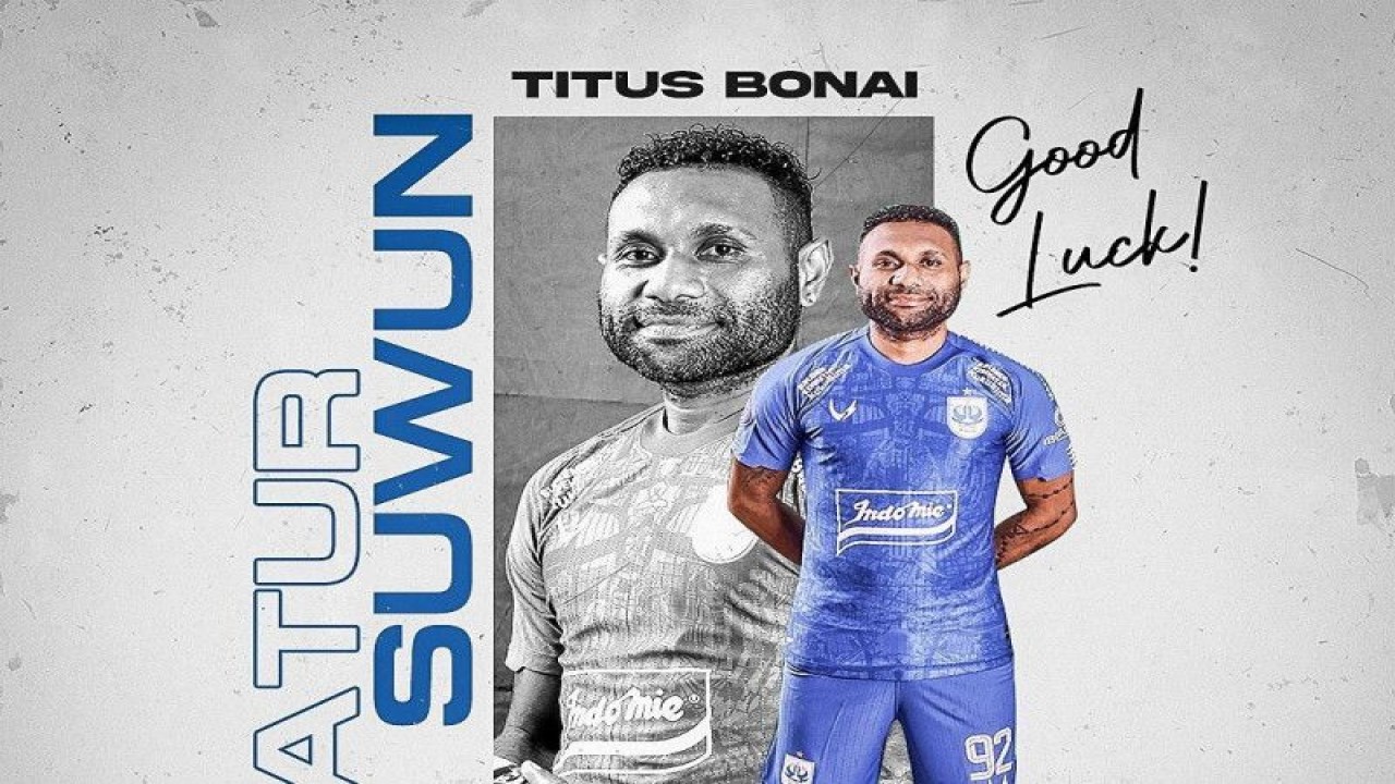 Mantan pemain PSIS Semarang Titus Bonai. ANTARA/HO/Instagram@psisfcofficial