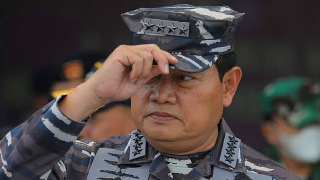 Kepala Staf TNI AL, Laksamana TNI Yudo Margono. ANTARA/Handout