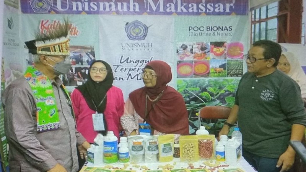 Unismuh Makassar ikut memperkenalkan tiga produk inovasinya di ajang MITE di Solo, Jawa Tengah, 18-21 November 2022.ANTARA/HO-Unismuh