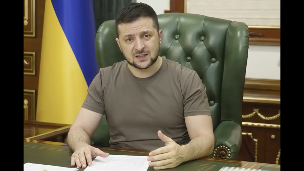 Presiden Ukraina Volodymyr Zelensky. (Net)