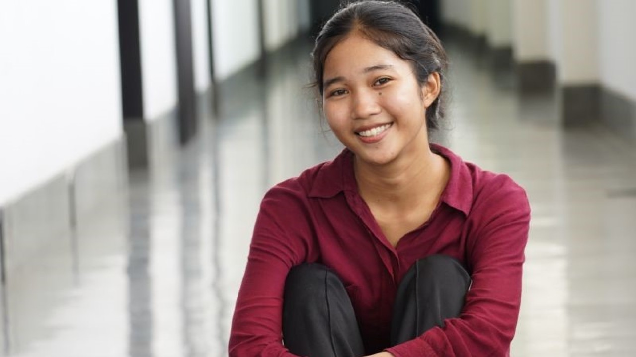Alumni Program Kartu Prakerja, Ni Wayan Popy Widyantari, ketika ditemui ANTARA di acara Kartu Prakerja di Bali, Selasa (15/11/2022). ANTARA/M Al Kahfie Kamaru