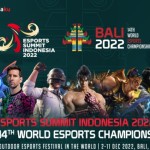 Banner kejuaraan dunia esport IESF Bali 14th World Esports Championship 2022. (ANTARA/Garudaku.com)-1669947125
