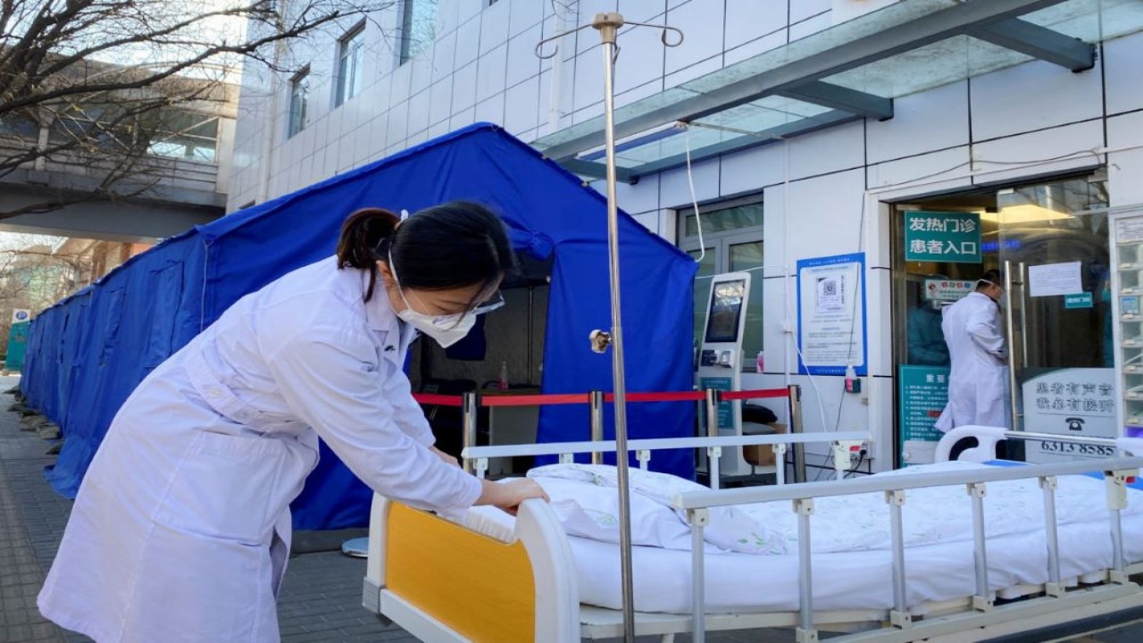 Ilustrasi. Sekitar 240 infeksi Covid-19 dilaporkan terjadi di kalangan staf Korea Selatan di China. (Istimewa/PBS)