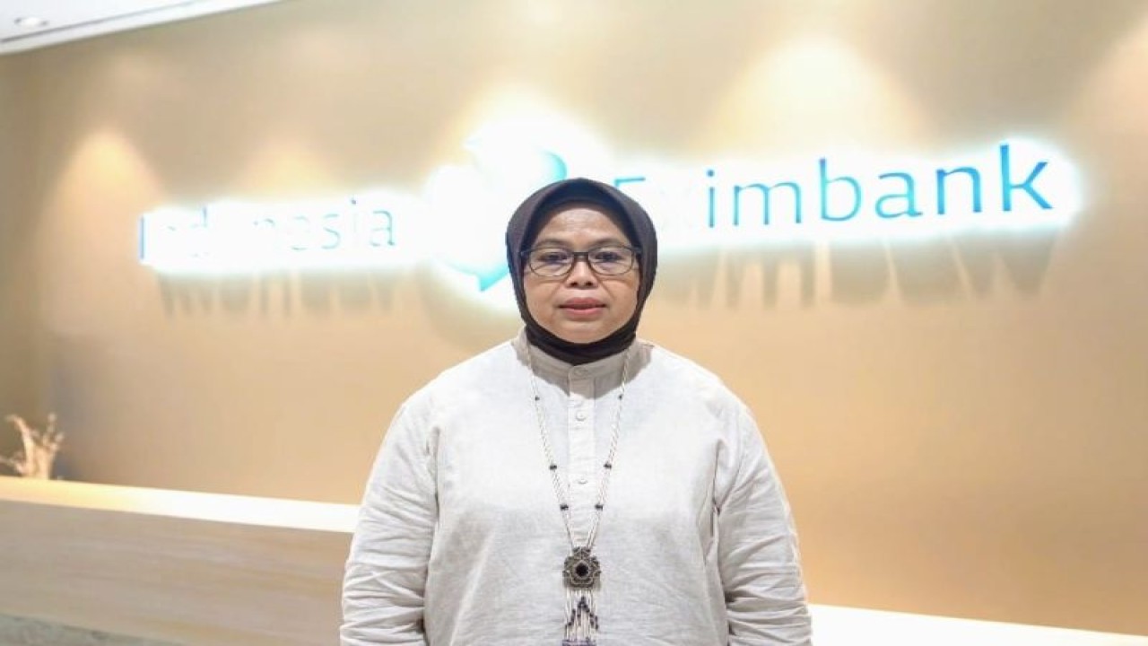 Direktur Eksekutif Lembaga Pembiayaan Ekspor Indonesia (LPEI) atau Indonesia Eximbank Rijani Tirtoso. ANTARA/HO-LPEI.