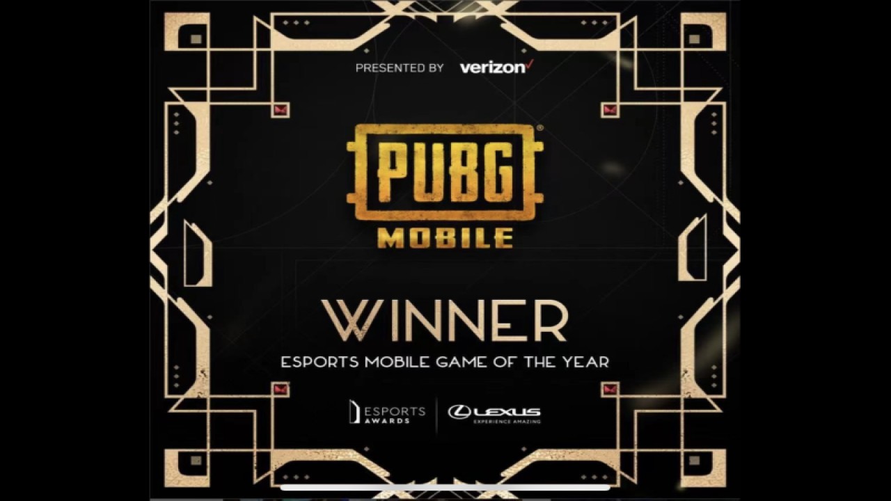 PUBG Mobile menangi kategori “Esports Mobile Game of the Year Presented by Verizon” pada ajang penghargaan Esports Awards 2022. (ANTARA/HO/PUBG Mobile)