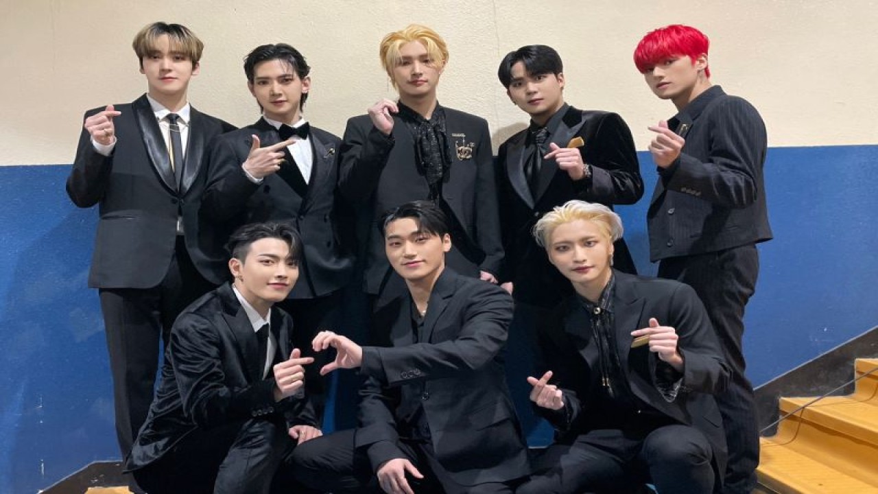 Grup idola K-pop ATEEZ (Twitter.com/ATEEZofficial)