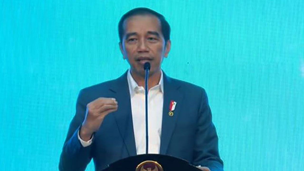 Dokumentasi - Tangkapan layar - Presiden Joko Widodo Membuka Kompas 100 CEO Forum, Jakarta Pusat, 28 November 2019. ANTARA/Tangkapan layar Youtube Sekretariat Presiden/pri.