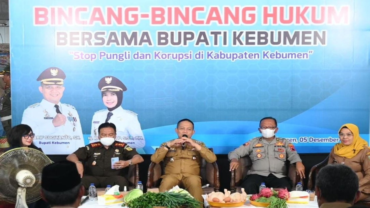 Bupati Kebumen Arif Sugiyanto mengungkapkan beberapa langkah tersebut menjadi komitmen Pemkab guna mewujudkan peningkatan tata kelola pemerintahan yang baik. (Istimewa/Humas Pemprov Jateng)