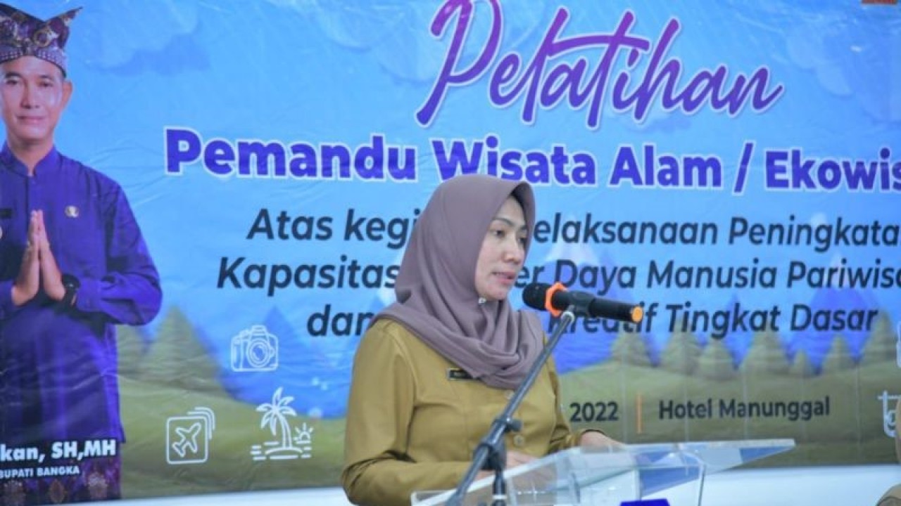 Kepala Dinas Pariwisata Dan Kebudayaan Kabupaten Bangka Rismy Wira