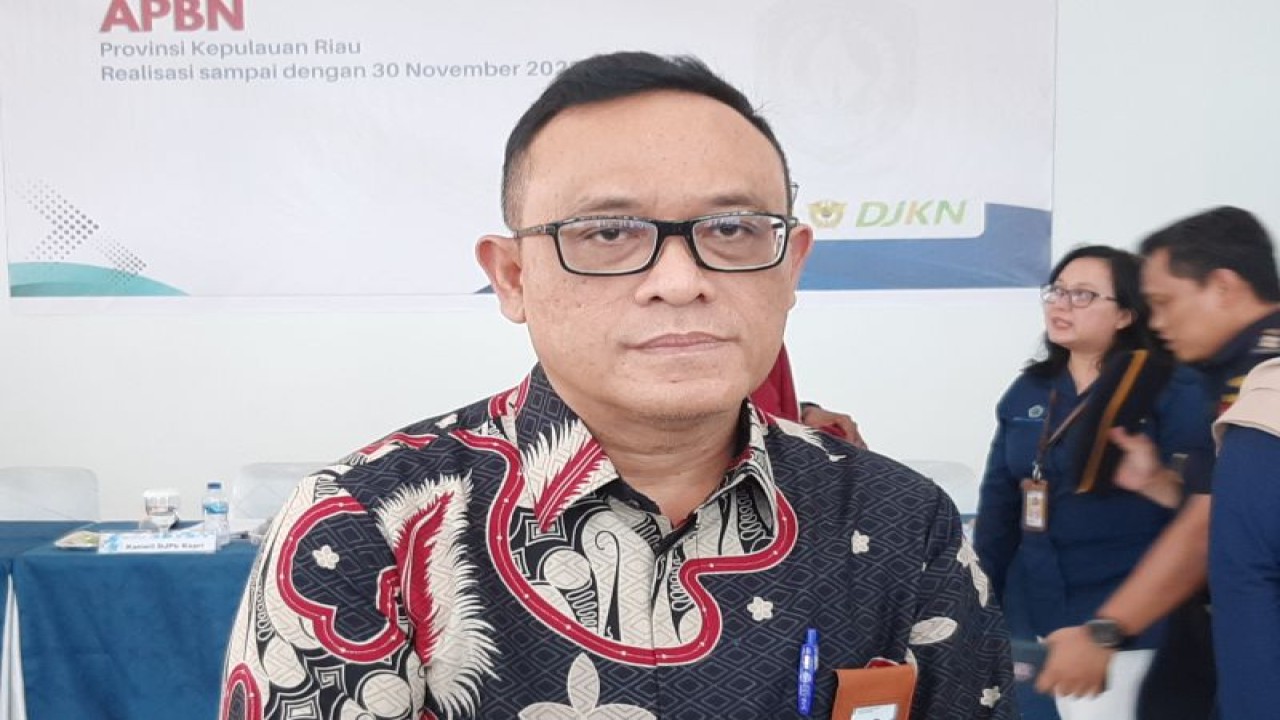 Kepala DJPb Kepri, Indra Soeparjanto. (Ogen)