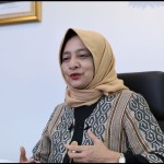 Kepala Eksekutif LPS Lana Soelistianingsih menjadi narasumber dalam webinar LPS-Great Edu yang diselenggarakan di Jakarta, Kamis (15/12/2022). (ANTARA/HO-LPS)-1671159987