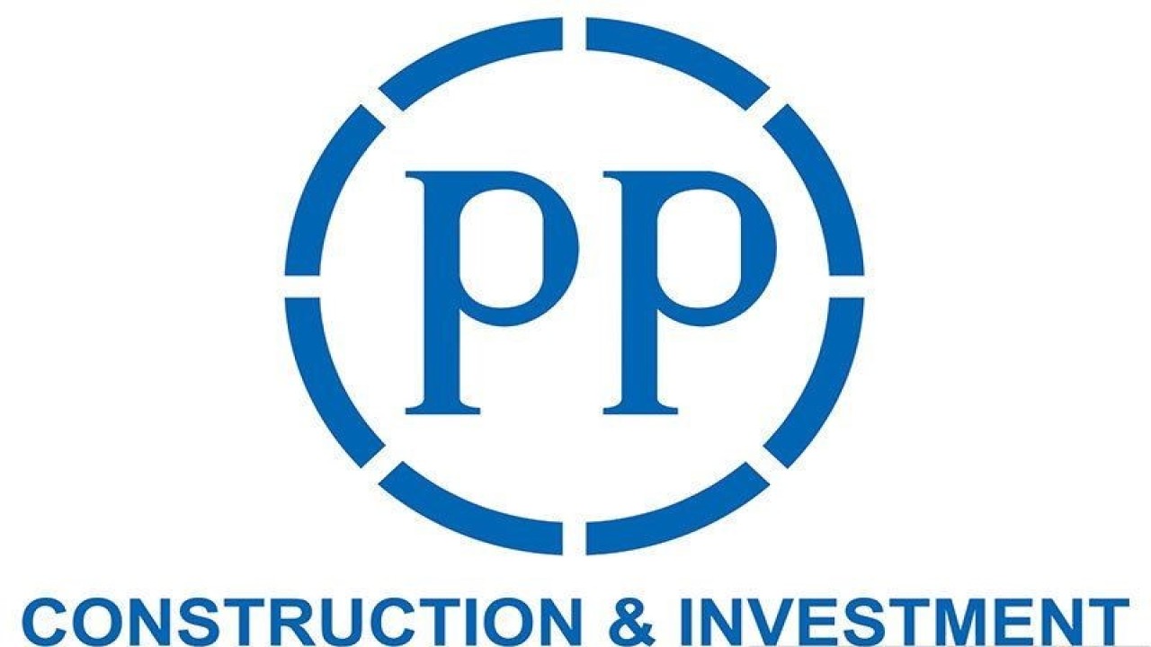 Logo PT PP (Persero). ANTARA/HO-pt-pp.com/pri.
