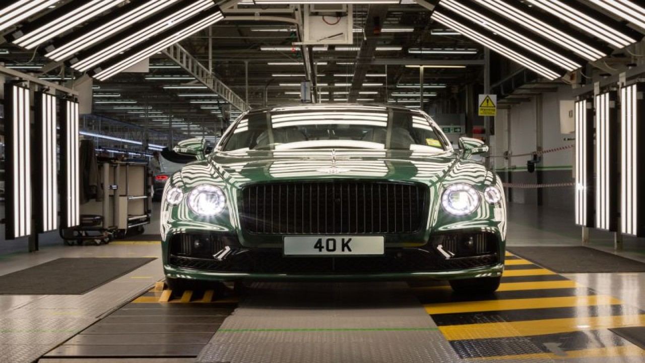 Bentley Flying Spur edisi ke 40.000 (ANTARA/Bentley)