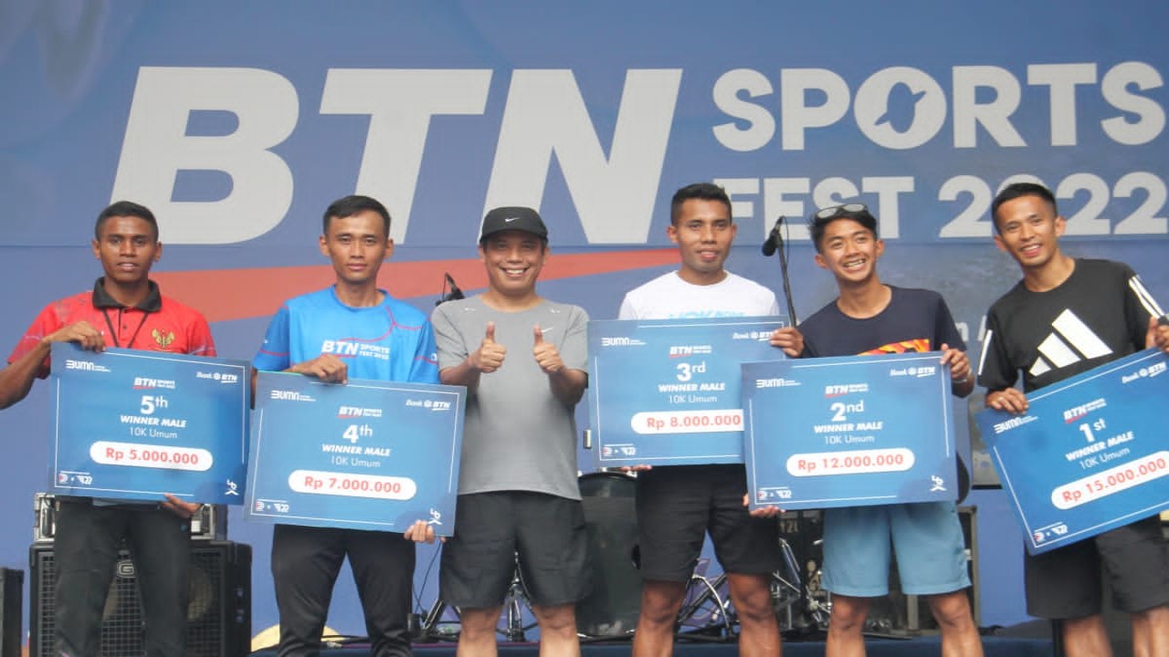 Para pemenang BTN Sports Fest 2022