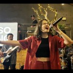 Penyanyi pendatang baru Satine Zaneta saat tampil di acara Resso Rising di Jakarta, Rabu (7/12/2022) (ANTARA/Maria Cicilia Galuh)-1670474785