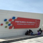 Plang nama Sirkuit Mandalika di KEK Mandalika, Lombok, NTB (ANTARA/Akhyar)-1670224376