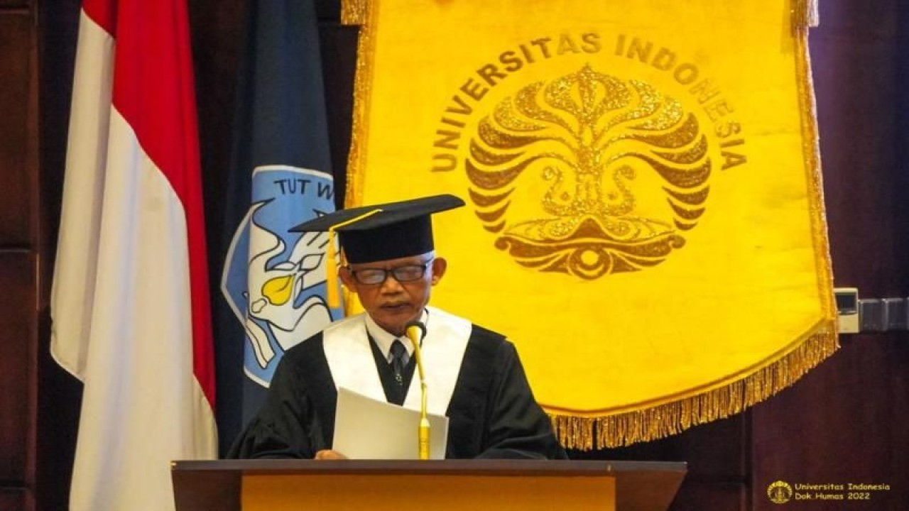 Prof. Muhammad Luthfi, M.A., Ph.D (ANTARA/Foto: Humas UI)