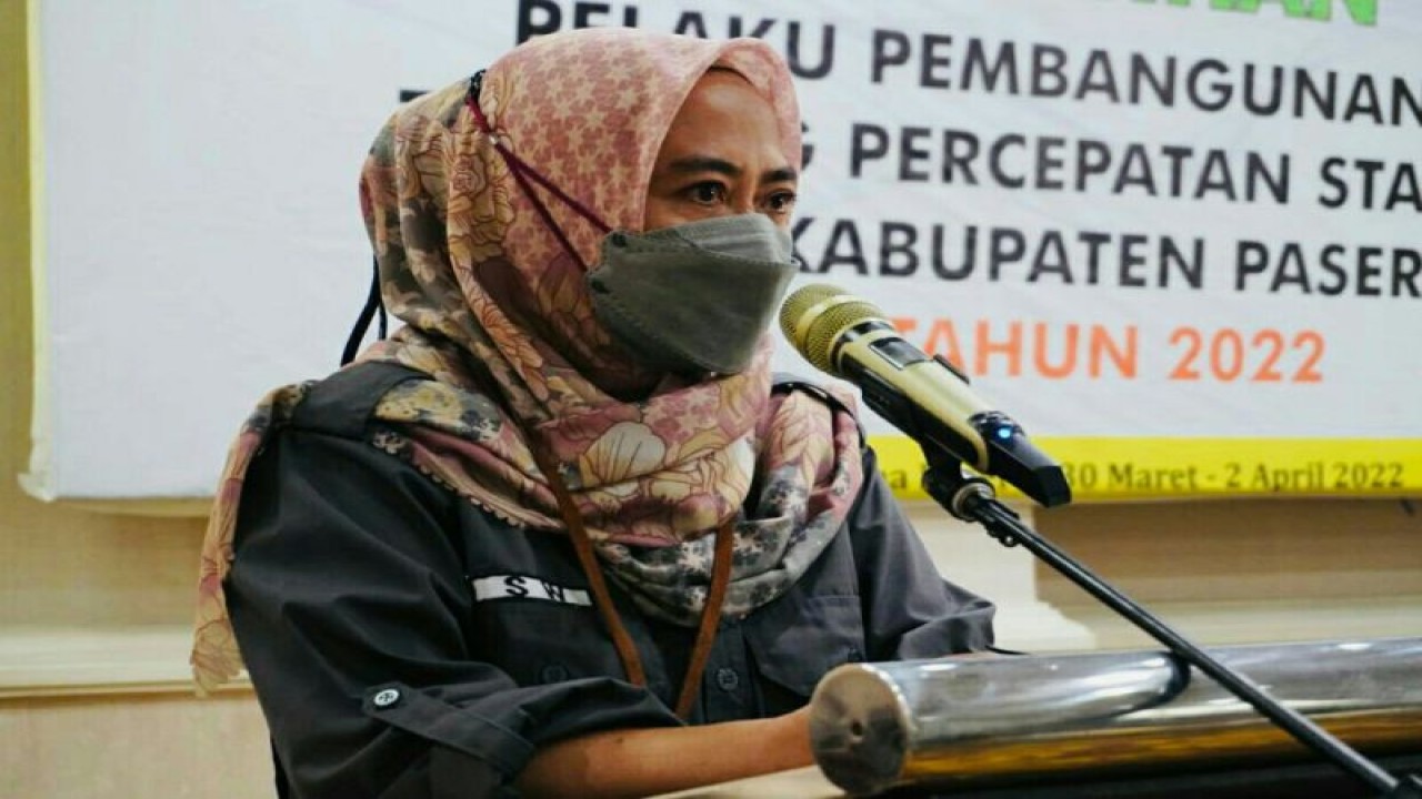 Kabid Pembangunan Desa dan Kawasan Perdesaan DPMPD Provinsi Kaltim Sri Wartini (Antara/HO dokumentasi pribadi)